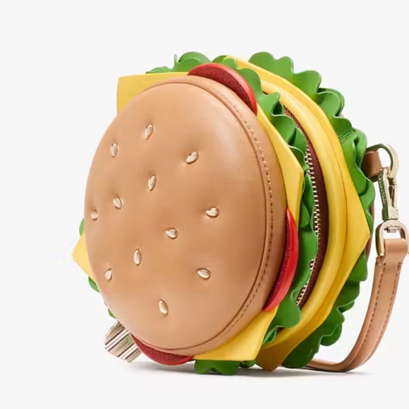Authentic Kate Spade  ♠️ 3D Hamburger Crossbody - Picture 3 of 4